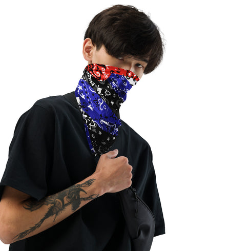 Pup Pride Waves Bandana